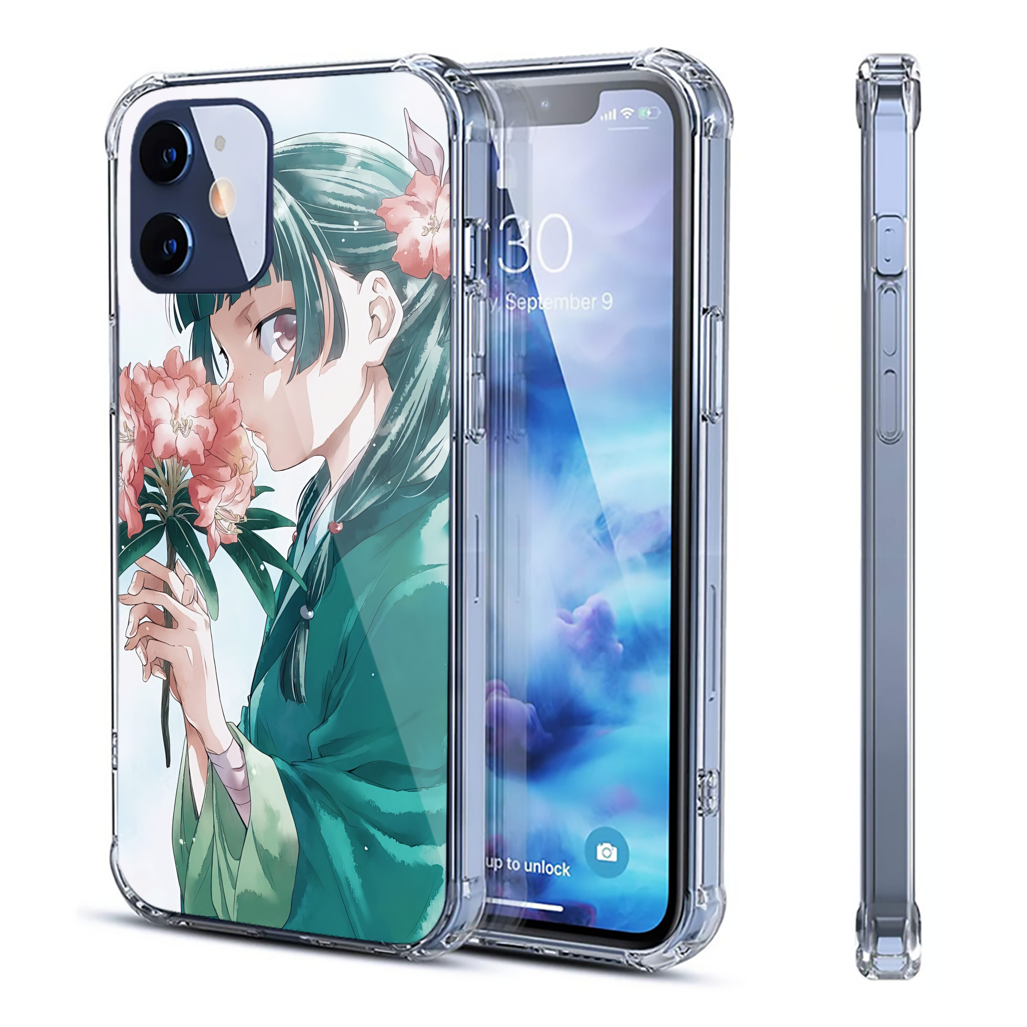 （画像用） 薬屋のひとりごと The Apothecary Diaries 【iPhone 12シリーズ対応】透明スマホケース（クリアソフトケース）